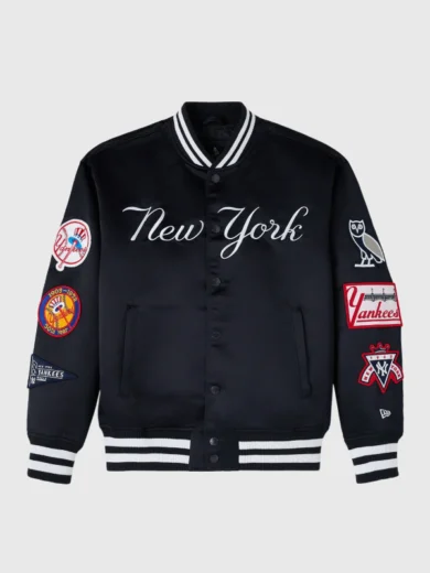 OVO x New Era x MLB Yankees Varsity Jacket
