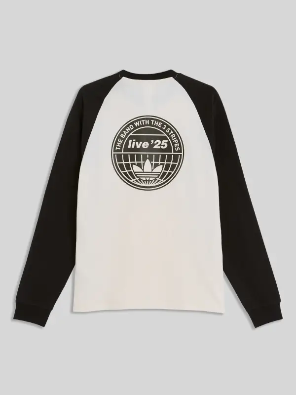 Adidas x Oasis Tour 3-Stripes Long Sleeves T-shirt