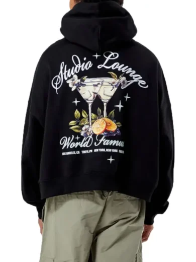 Pacsun Studio Lounge Cropped Hoodie