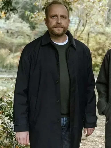 Piotr Adamczyk Langer S01 Black Coat