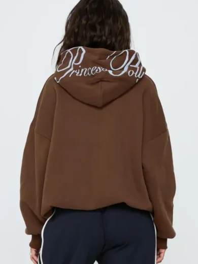 Princess Polly Script Text Graphic Hoodie