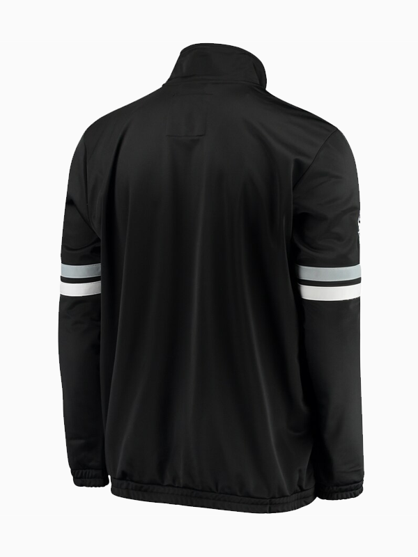 San Antonio Spurs G-III Sports by Carl Banks Veteran Track Jacket