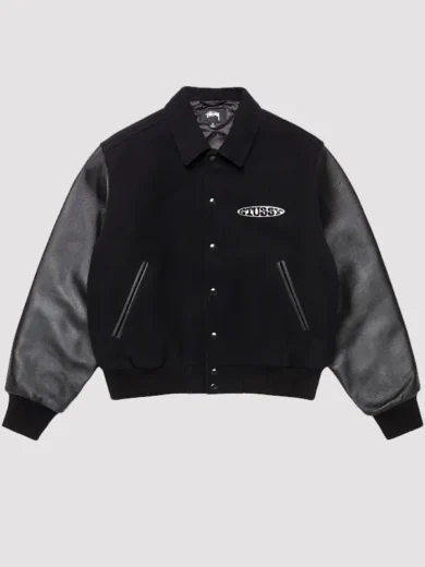 Stüssy Globe Varsity Jacket