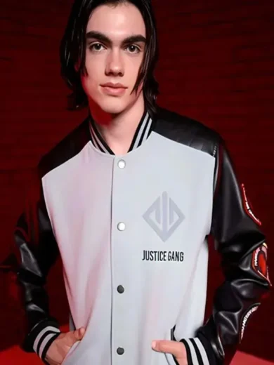 Superman 2025 Justice Gang Bomber Jacket