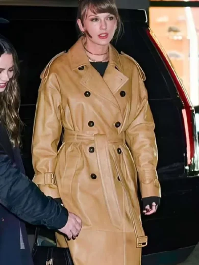 Taylor Swift Brown Trench Coat