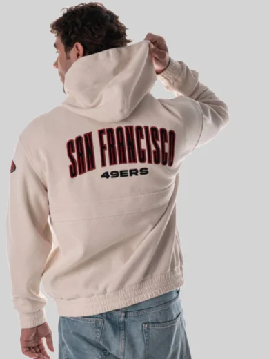 The Wild Collective San Francisco 49ers Corduroy Hoodie
