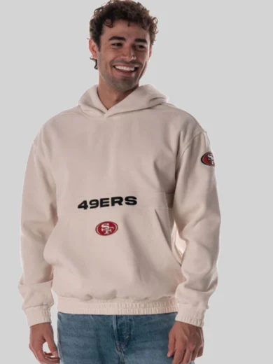 The Wild Collective San Francisco 49ers Corduroy Hoodie