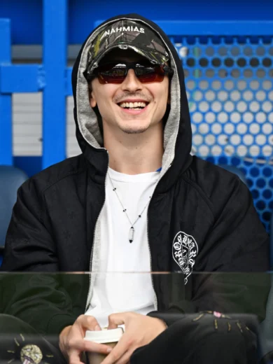 Timmothée Chalamet Chrome Hearts Hooded Jacket