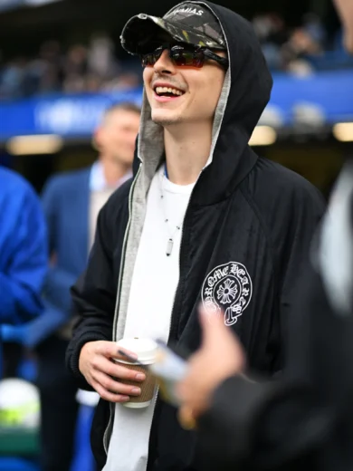 Timmothée Chalamet Chrome Hearts Hooded Jacket