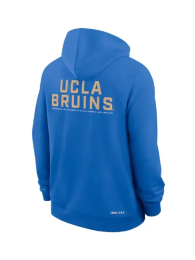 UCLA Bruins Jordan Sideline Zip-Up Hoodie