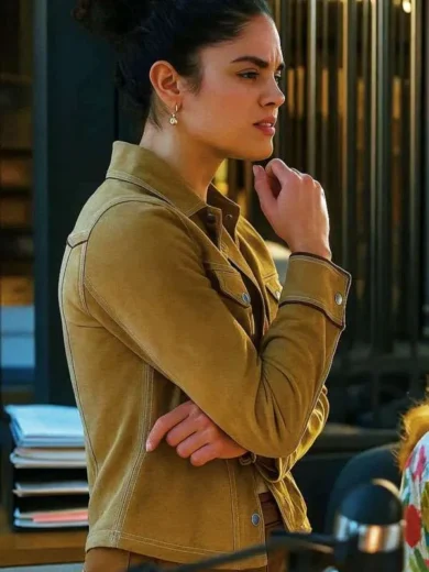 Victoria Moroles Ballard Brown Suede Jacket