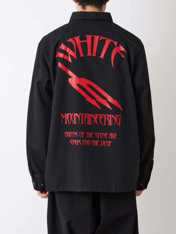 White Mountaineering Qotsa Songs For The Deaf Coach Jacket