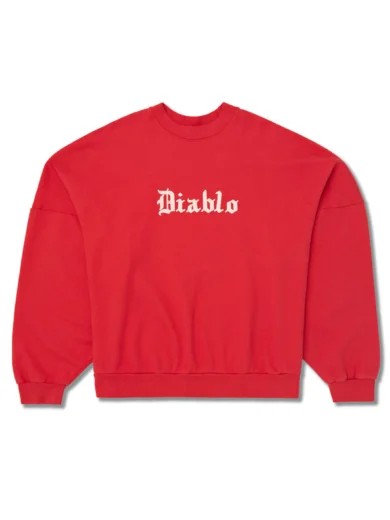 Willy Chavarria Diablo Hooligan Crewneck