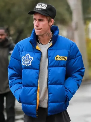 Justin Bieber Drew Puffer Jacket