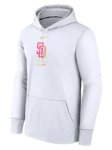 San Diego Padres White Hoodie