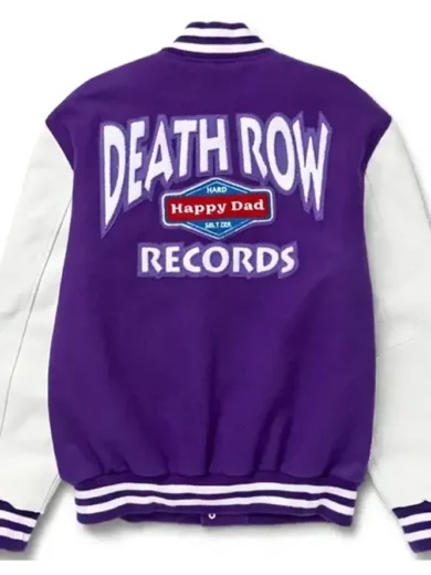 Happy Dad x Death Row Varsity Jacket