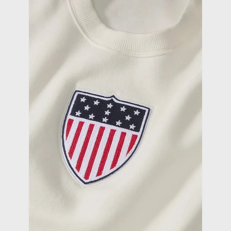 Team USA Solo Swoosh Crew-Neck Sweatshirt