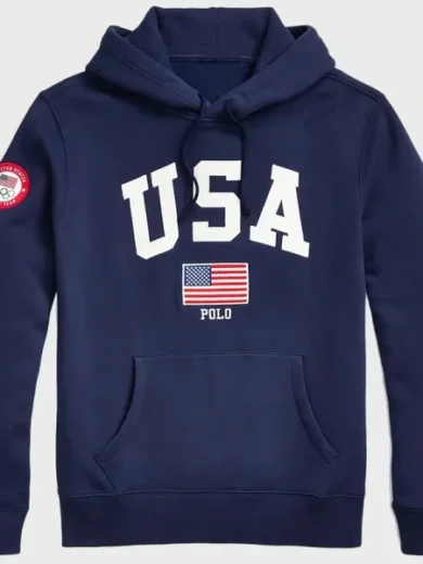 Paris 2024 Olympics Team USA Fleece Hoodie