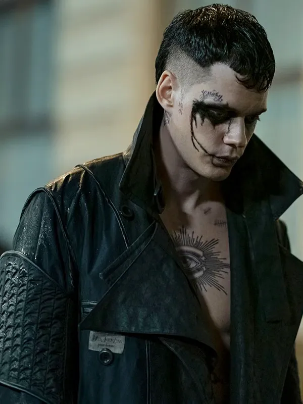 The Crow Bill Skarsgard Black Coat