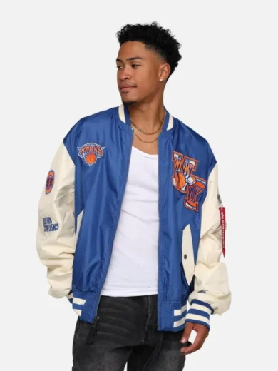 New York Knicks MA-1 Bomber Jacket