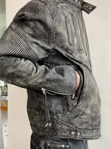 Travis Scott Juntae Kim Leather Jacket