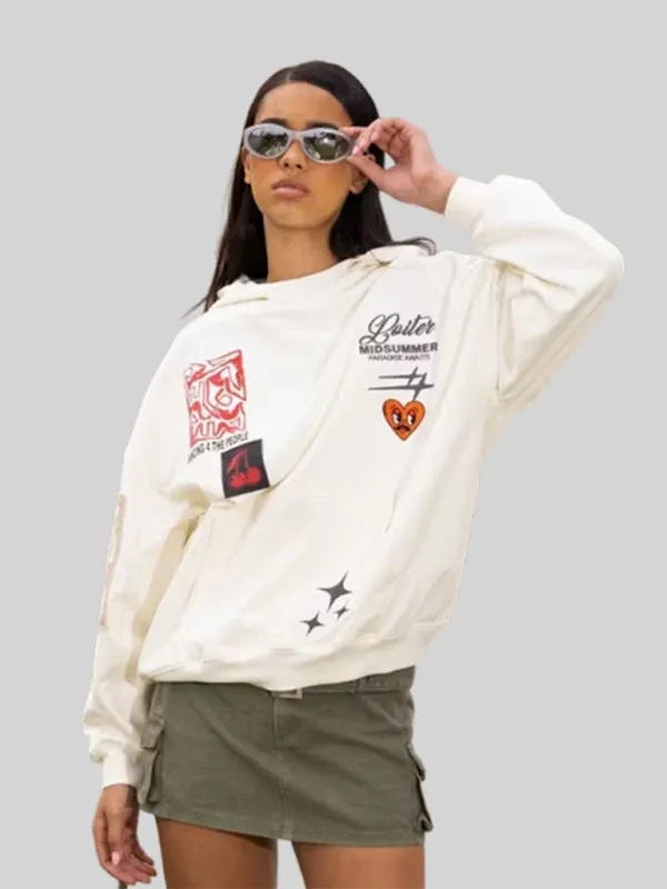 Loiter Patchwork Hoodie