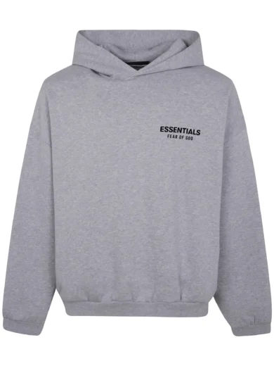 Grey Essentials Hoodie