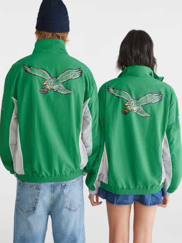Aeropostale Philadelphia Eagles Full-Zip Track Jacket