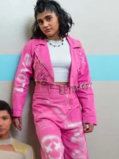 Heartbreak High Amerie Wadia Pink Jacket