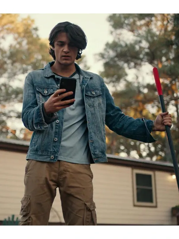 On Fire Clay Laughlin Denim Jacket