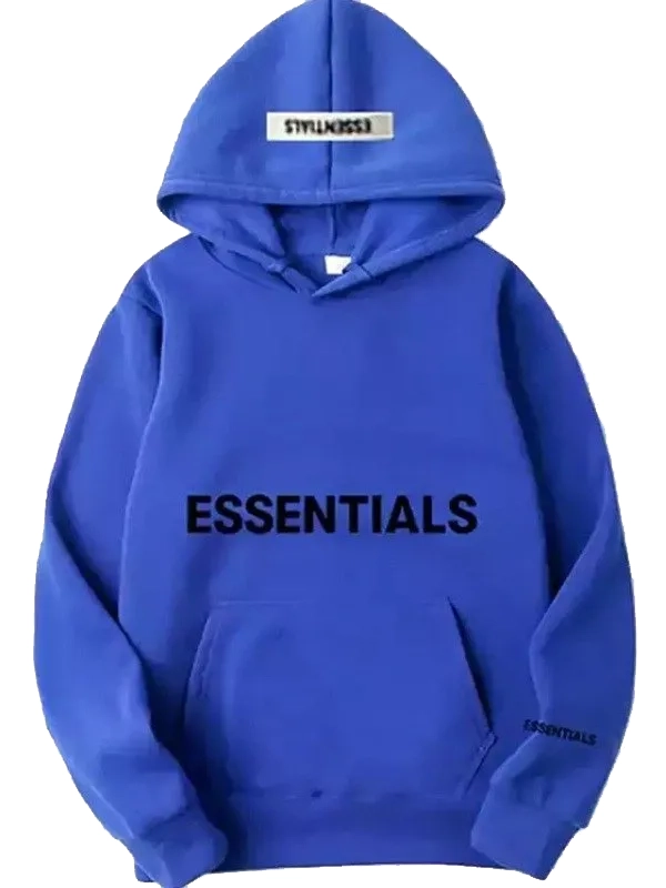 Blue Essentials Hoodie