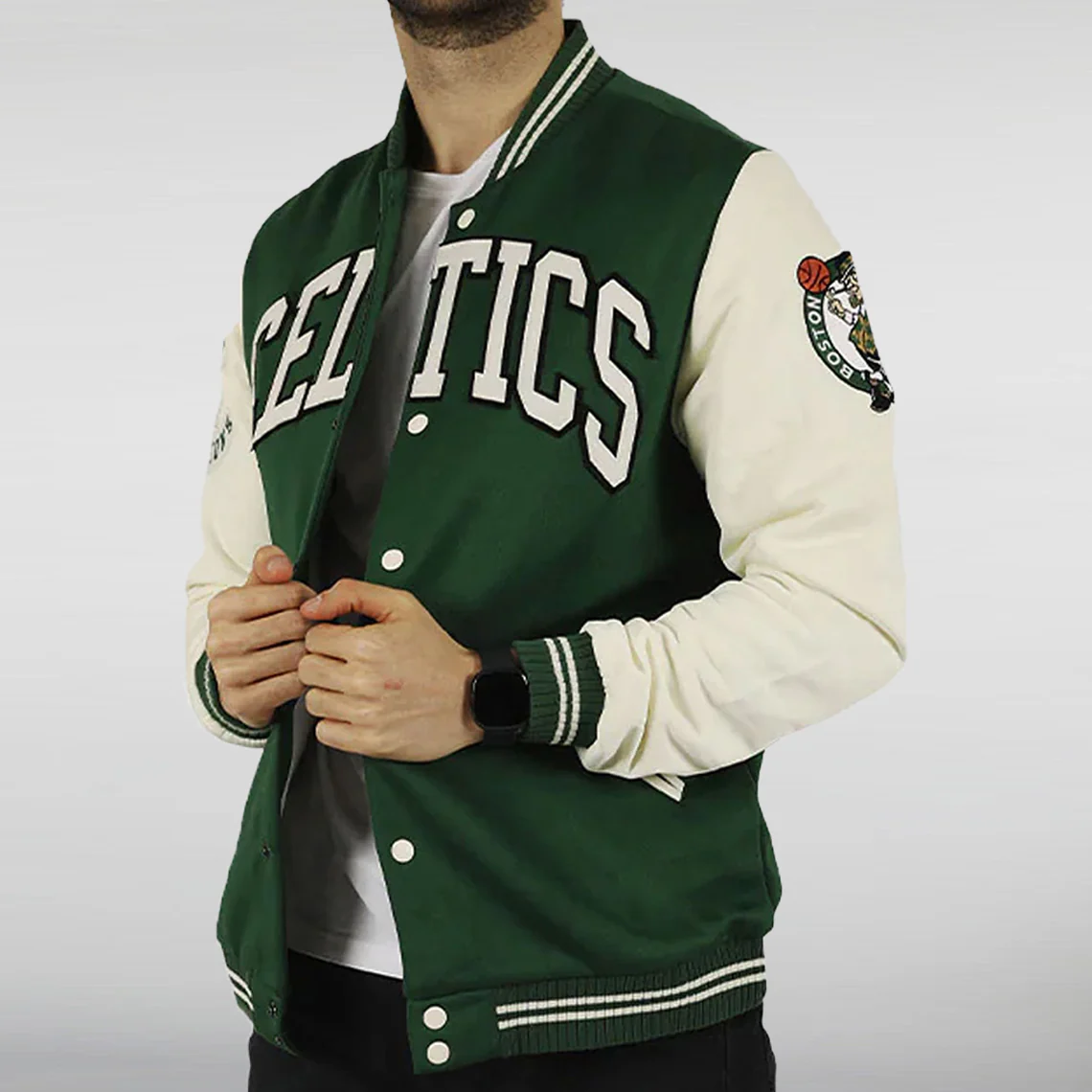 Boston Celtics Bomber Jacket
