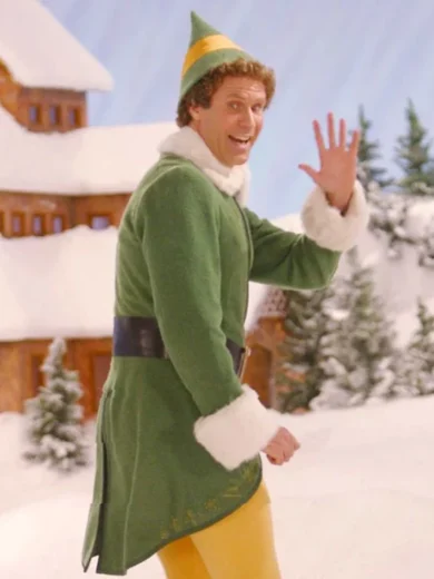 Elf Will Ferrell Christmas Coat