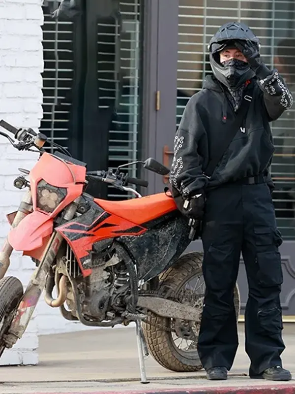 Crime 101 Barry Keoghan Black Oversized Pullover Hoodie