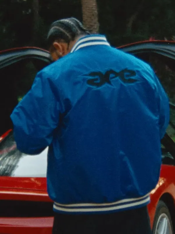 Drake Jumbotron Shit Poppin Blue Jacket