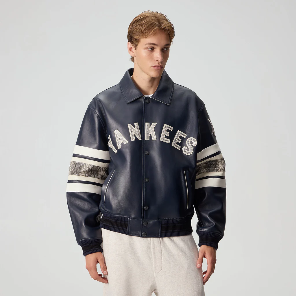 Kith & AVIREX for the New York Yankees Leather Jacket