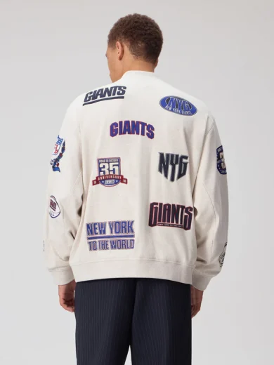 Kith for the NFL New York Giants Marvin Bomber Jacket
