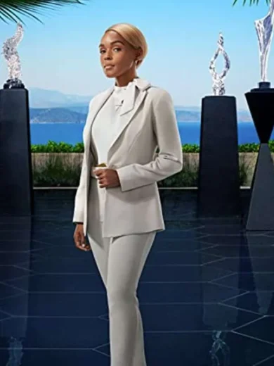 Glass Onion A Knives Out Mystery Andi Brand White Blazer