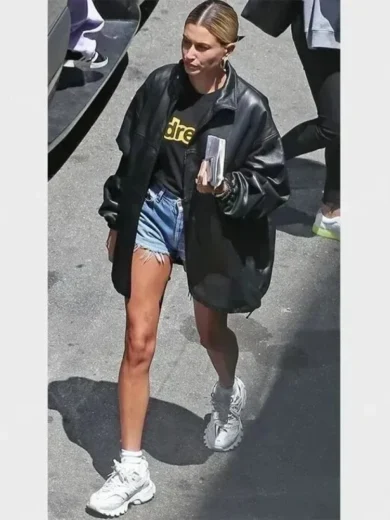 Hailey Bieber Oversized Jacket