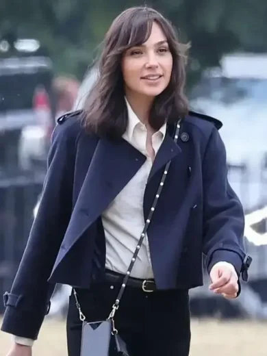 Heart of Stone Gal Gadot Blue Jacket