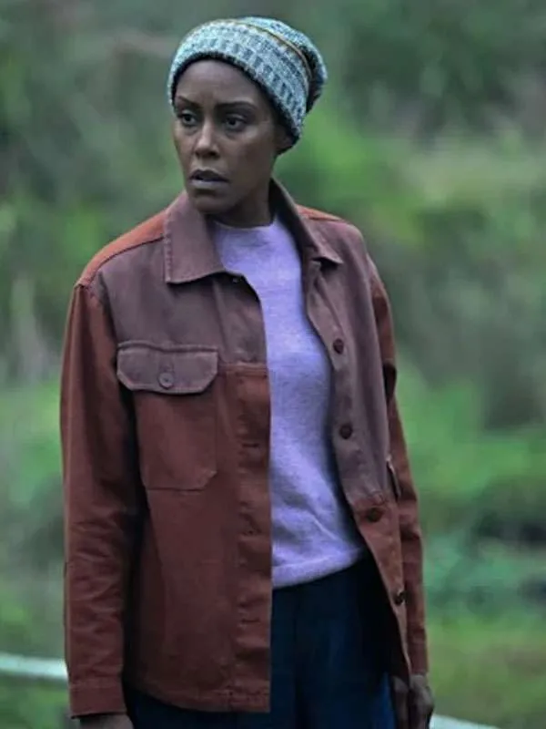 Christine Adams Hijack S02 Brown Jacket