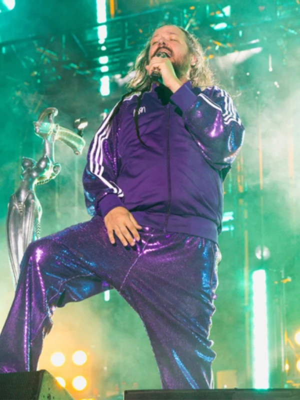 Jonathan Davis Purple Tracksuit