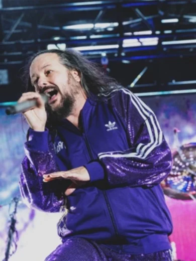 Jonathan Davis Purple Tracksuit