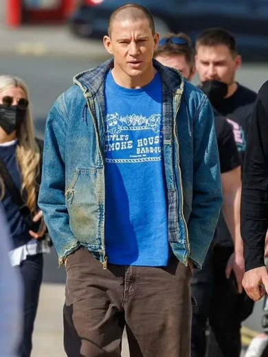 Magic Mikes Last Dance Mike Lane Denim Jacket