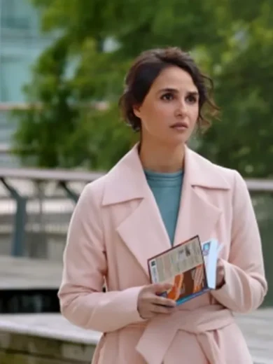 Meskina 2022 Leyla Pink Coat