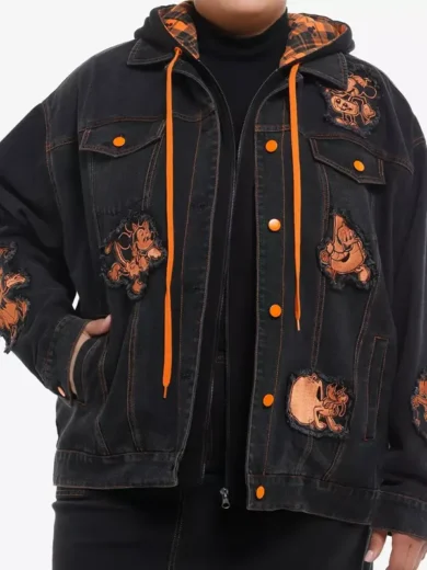 Disney Mickey Mouse & Friends Halloween Denim Jacket