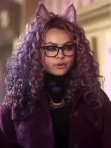 Monster High The Movie Clawdeen Wolf Cropped Jacket