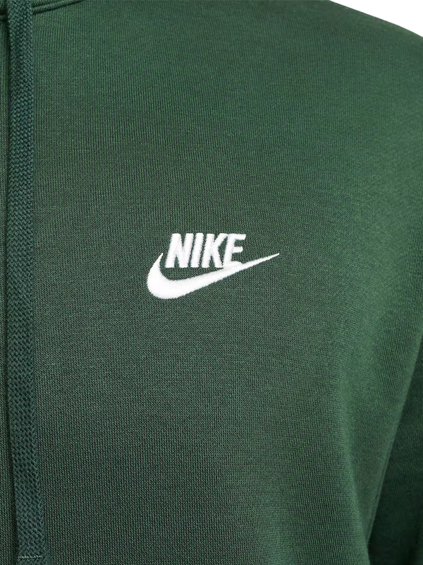 Nike Orange Hoodie Club Fleece Pullover