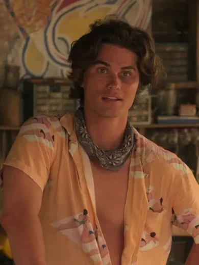 Outer Banks John B Yellow Beach Tanners T Shirt