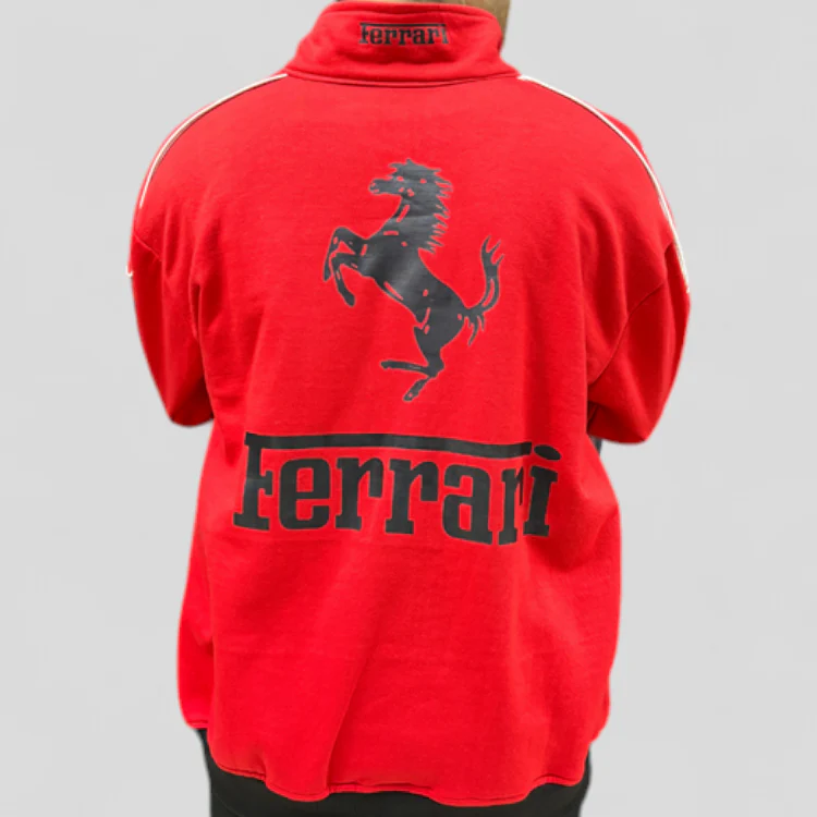 Red Ferrari Racing Jacket